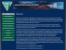 Tablet Screenshot of blmsurveymanual.org